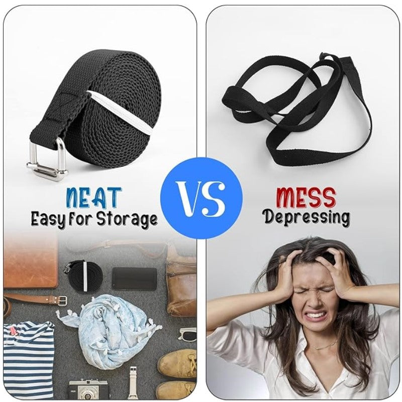 Yoga Strap / Stretch Belt with buckle