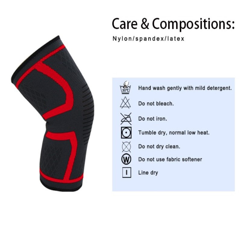 1PC Unisex Anti-Slip Breathable Compression Knee Pad Support Sleeve/Knee Brace for Outdoor Sports