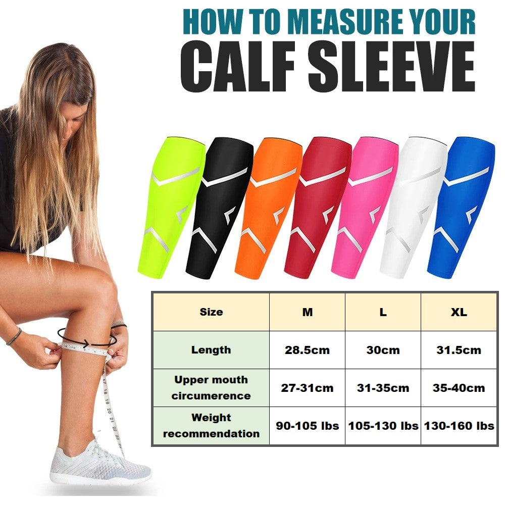 1pc Calf Sleeve Compression Socks, Running Leg Support Brace, Leg sleeve, Shin support,