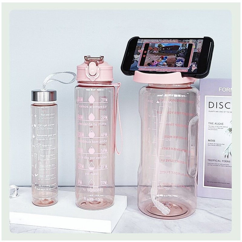 3pcs set 2 Liter water bottle/ Sport Water Bottle