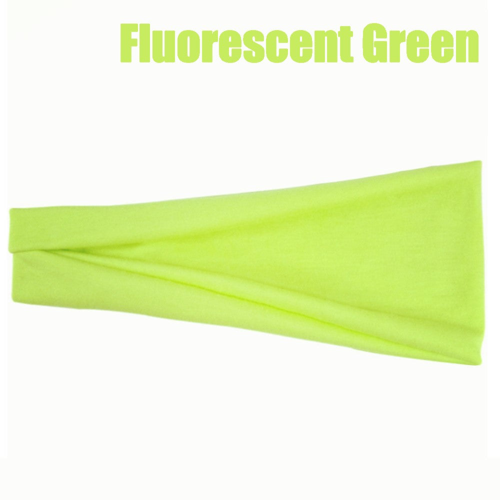 Athletic Outdoor Gym Accessories Elastic Running Hair Band Yoga Headband Sport Sweatband Fitness Bandage
