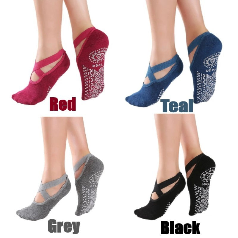 Non-Slip Yoga Socks with grips/ Pilates/ Fitness/ Ballet / Yoga Socks(SK10)