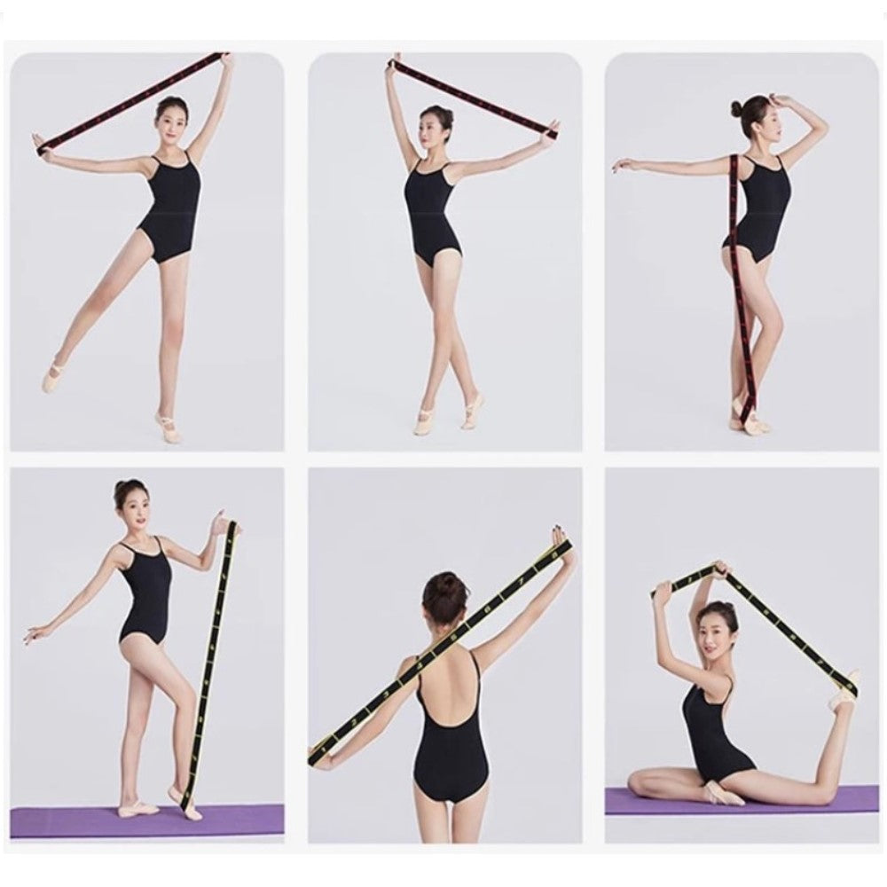 Pilates Yoga Stretch straps Resistance Loop Bands Fitness Bands Tension Band Elastic Band Yoga Pull Strap Stretch Belt Resistance Bands (First Place)