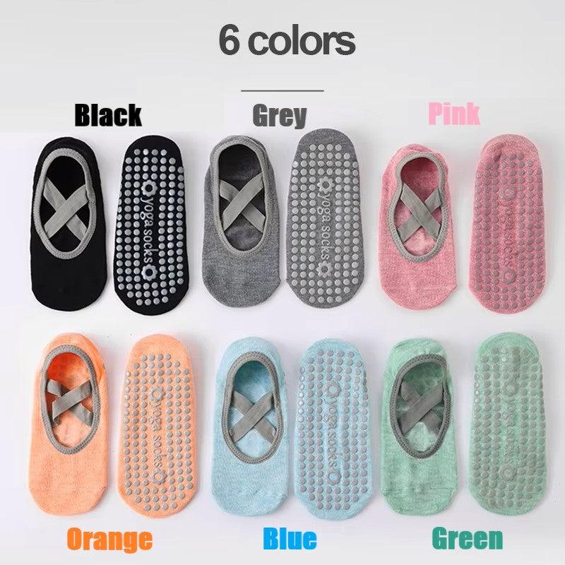Anti Slip Skid Cotton Pilates/ Fitness/ Ballet / Yoga Socks(SK08)