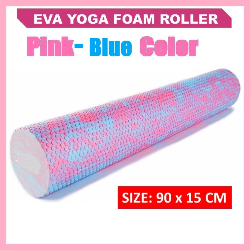 30/45/60/90CM Yoga Foam Roller/ High-density EVA Muscle Roller Self Massage Tool /Solid EVA Yoga column