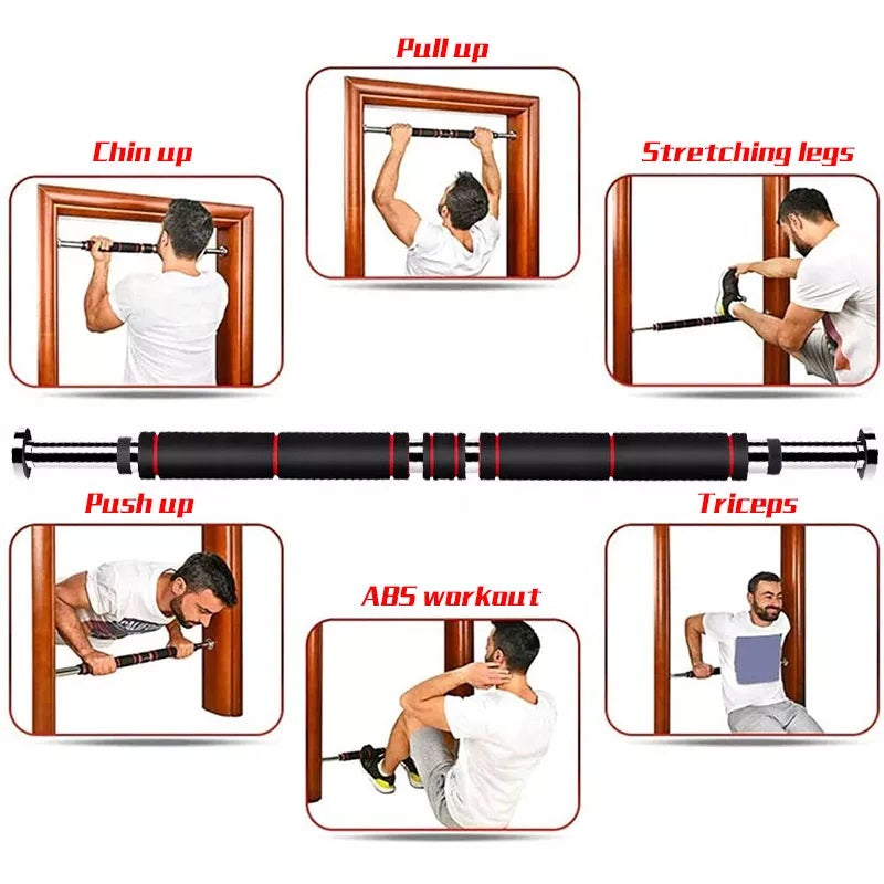 Adjustable Horizontal Pull Up /Chin up Bar (Length 60cm-100cm)