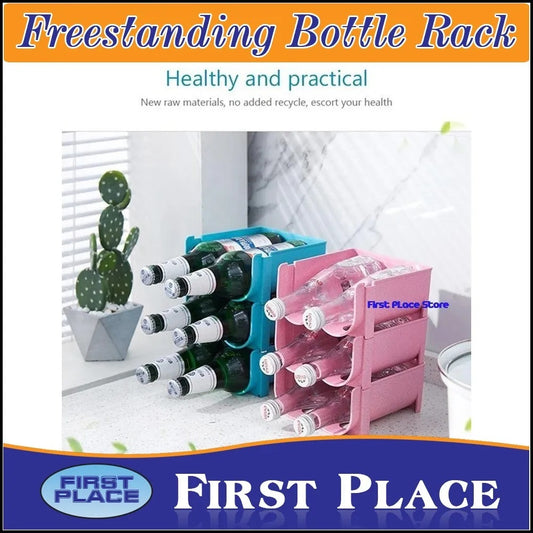 Freestanding Bottle Rack