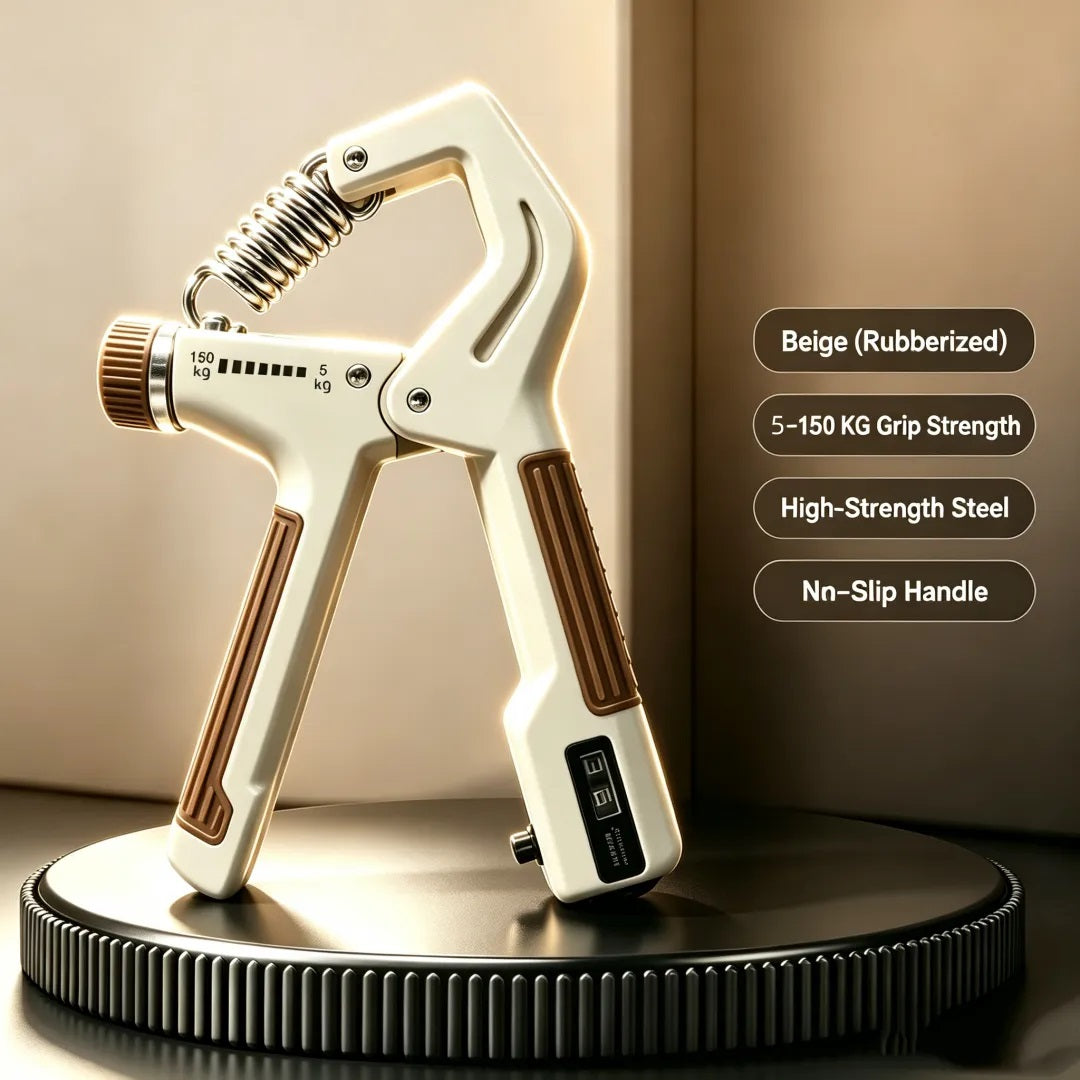 5-150kg Adjustable Hand Grip Strengthener with Counter