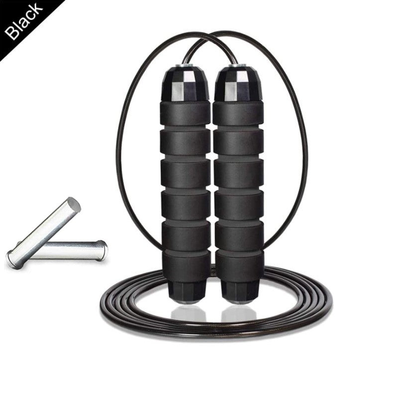 Tangle-Free Jump Rope/Skipping Rope  with Weight Bar