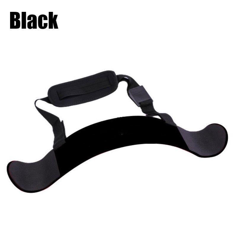 Arm Blaster for Biceps & Triceps, Weight Lifting Equipment for Preacher & Bicep Curl Workout with Adjustable Neoprene Neck Brace, Thick Elbow Padding