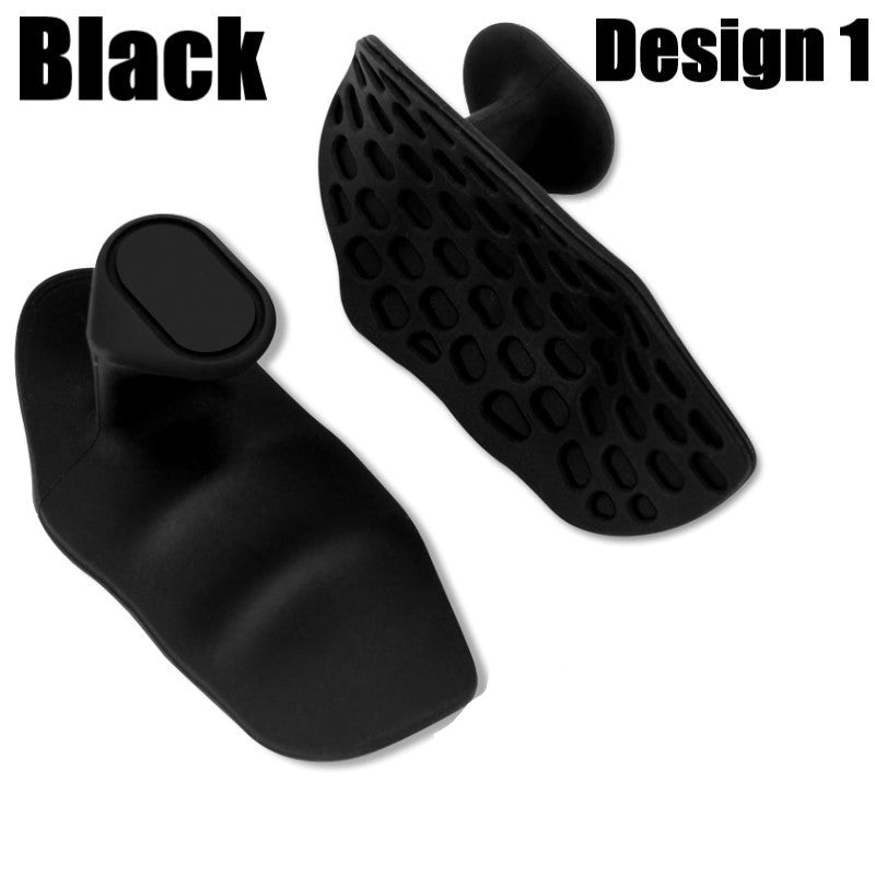 Anti-SLIP Exercise Grips/Silicone Non-Slip Fingerless Cross training Grips/Grip Strengthener