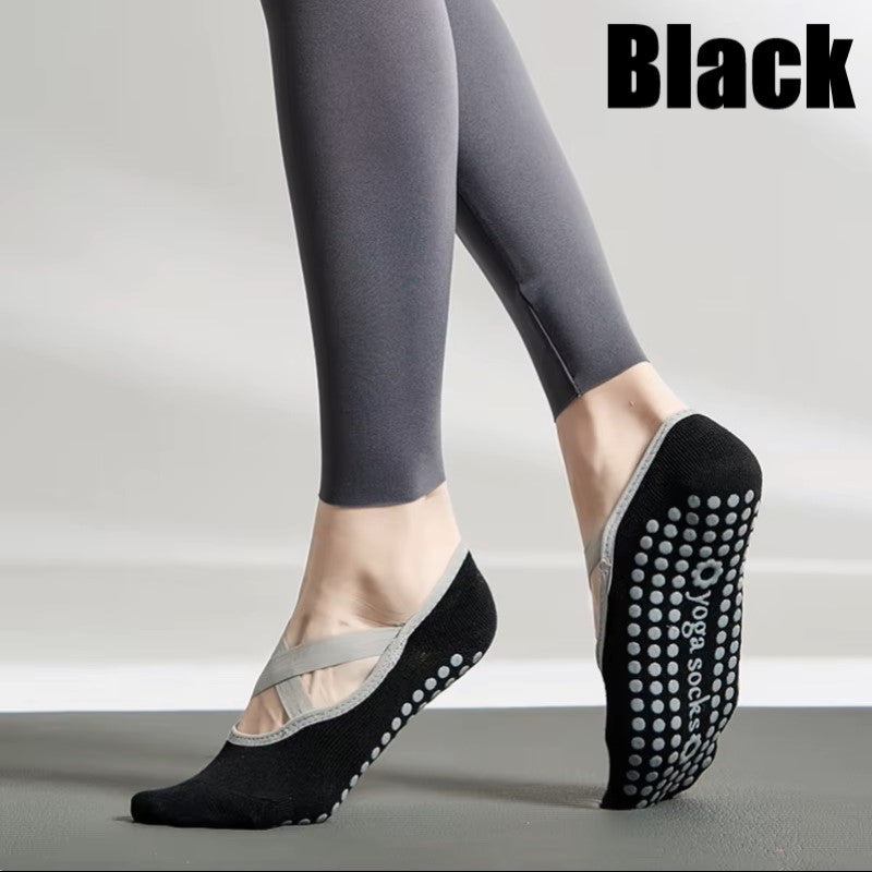 Anti Slip Skid Cotton Pilates/ Fitness/ Ballet / Yoga Socks(SK08)