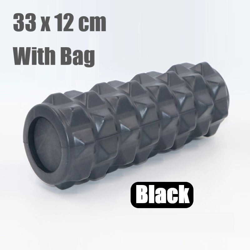 33cmx 12 cm Solid Wolf Tooth Yoga Column / EVA Foam Roller