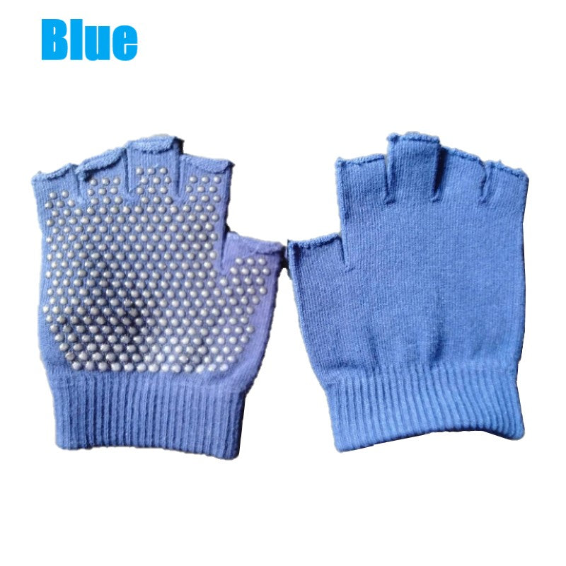 Non Slip Yoga gloves for Women, Toeless Anti-skid Pilates, Barre, Ballet, Bikram Workout gloves