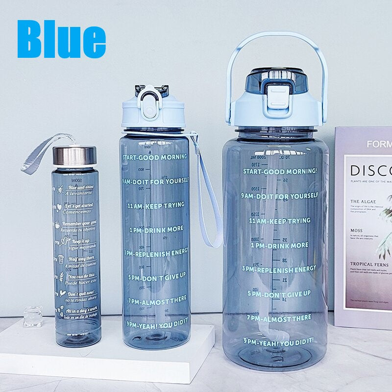 3pcs set 2 Liter water bottle/ Sport Water Bottle