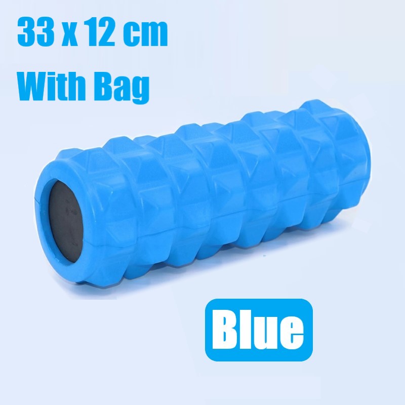 33cmx 12 cm Solid Wolf Tooth Yoga Column / EVA Foam Roller