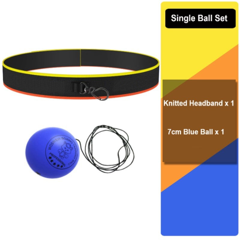 Boxing Reflex Ball with headband to Improve Speed and Hand Eye Coordination Box Game MMA Gear Punching Equipment