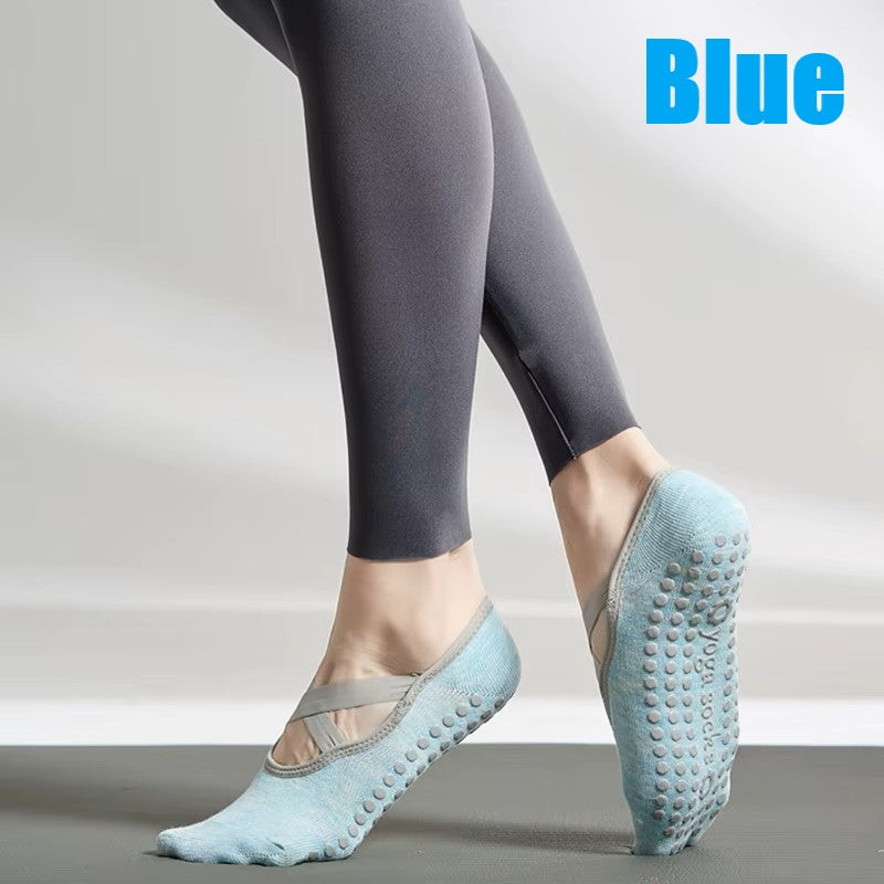 Anti Slip Skid Cotton Pilates/ Fitness/ Ballet / Yoga Socks(SK08)