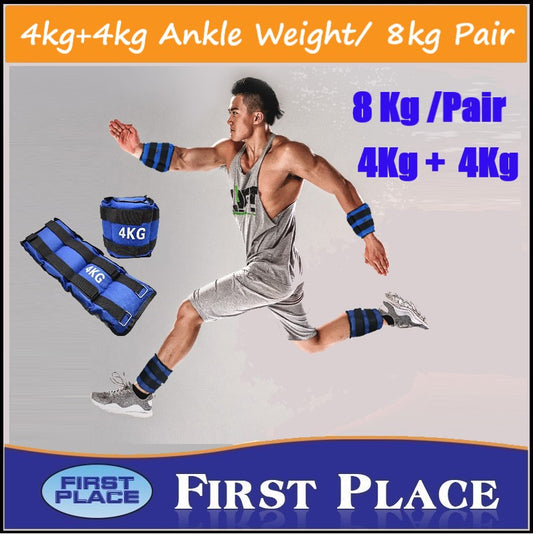 4 Kg+4 Kg Ankle Weight/ 8kg Pairs Ankle Weight