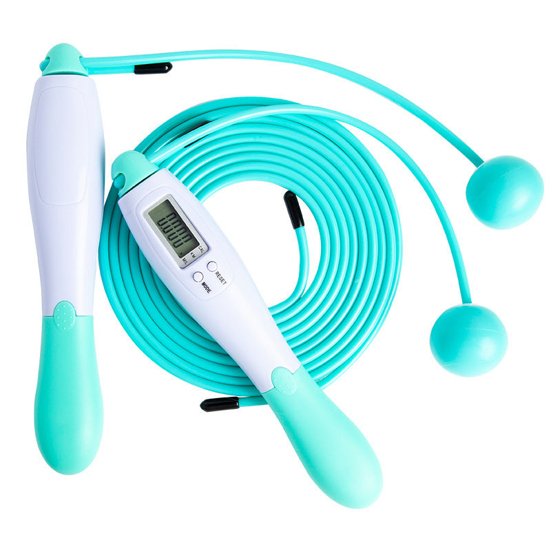 Jump Rope Multifunctional Exercise Skipping Rope with Calorie Counter, Adjustable Length, Cordless Jumping Rope