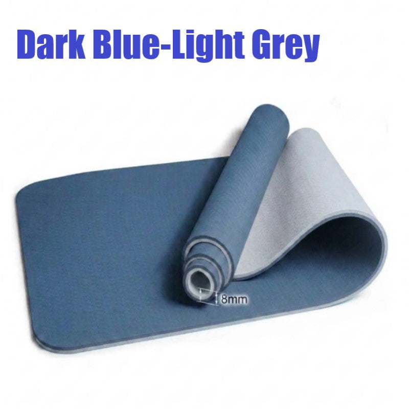 8mm Thickness TPE Yoga Mat