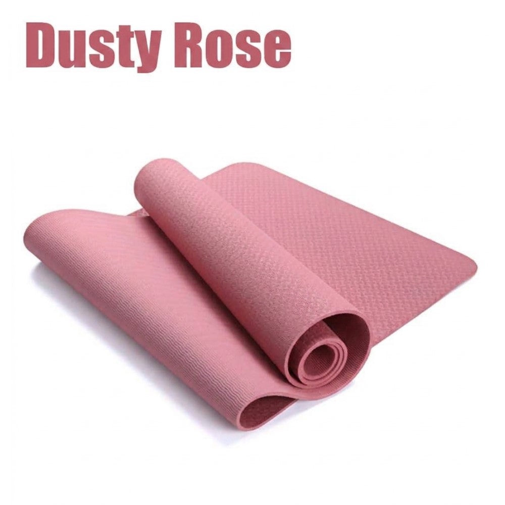 6mm Thickness  1 color TPE Yoga Mat