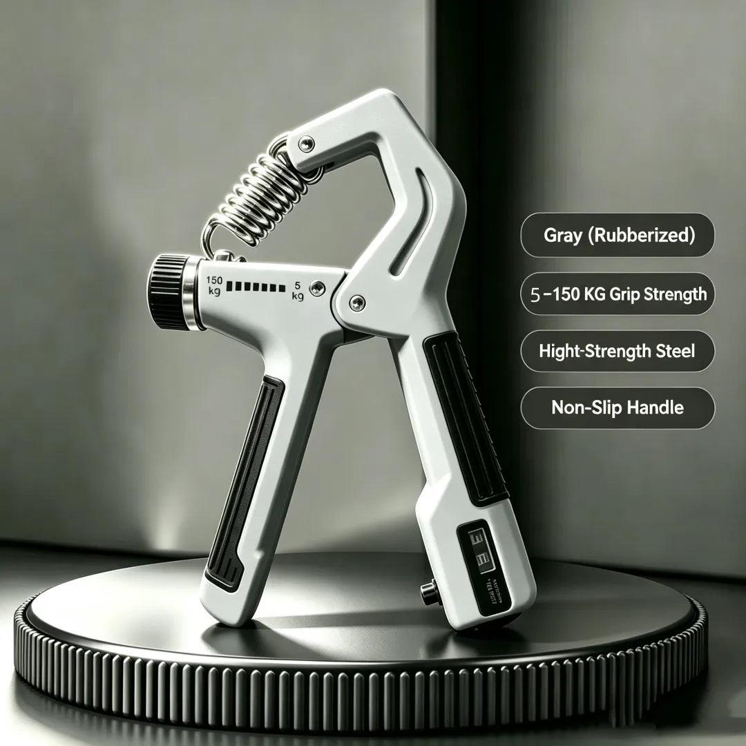 5-150kg Adjustable Hand Grip Strengthener with Counter