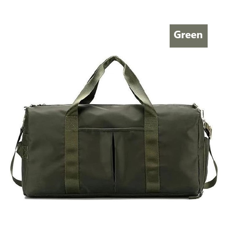 Unisex Duffel Bag with Wet Dry Separation & Shoes Compartment/ Gym Bag/ Fitness Bag/ Yoga Bag/Travel Bag