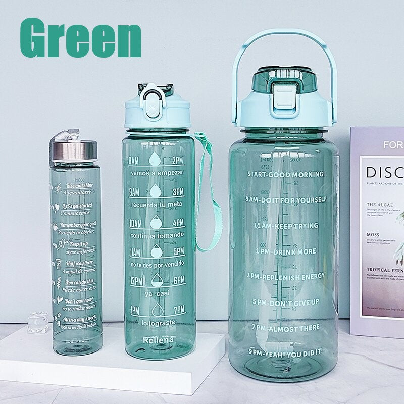 3pcs set 2 Liter water bottle/ Sport Water Bottle