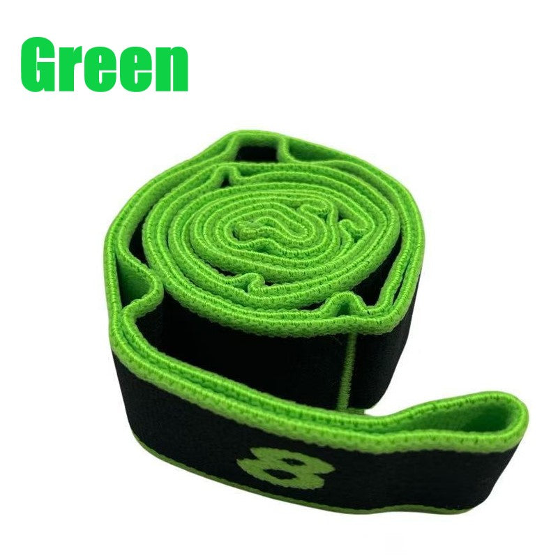 Pilates Yoga Stretch straps Resistance Loop Bands Fitness Bands Tension Band Elastic Band Yoga Pull Strap Stretch Belt Resistance Bands (First Place)