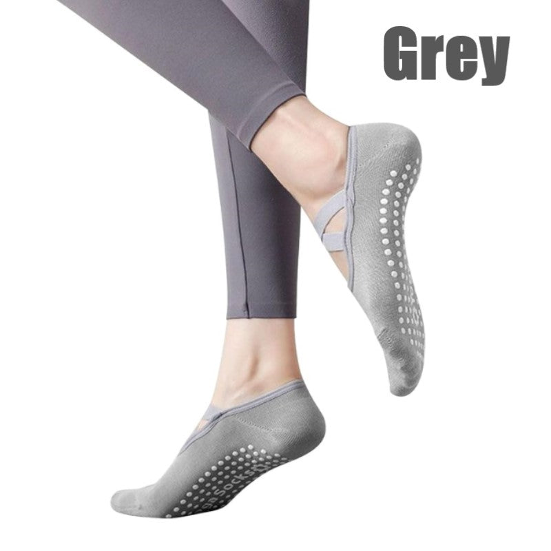 Anti Slip Skid Cotton Pilates/ Fitness/ Ballet / Yoga Socks(SK08)