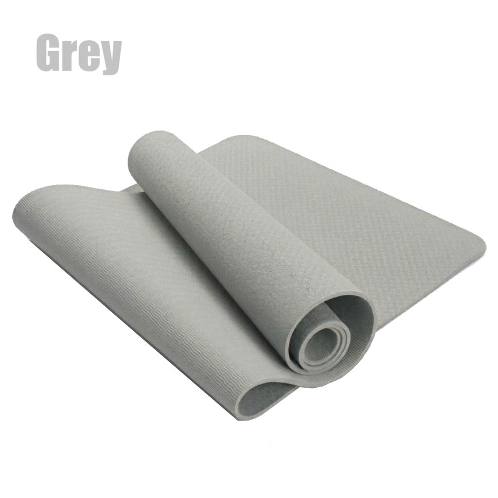 6mm Thickness  1 color TPE Yoga Mat
