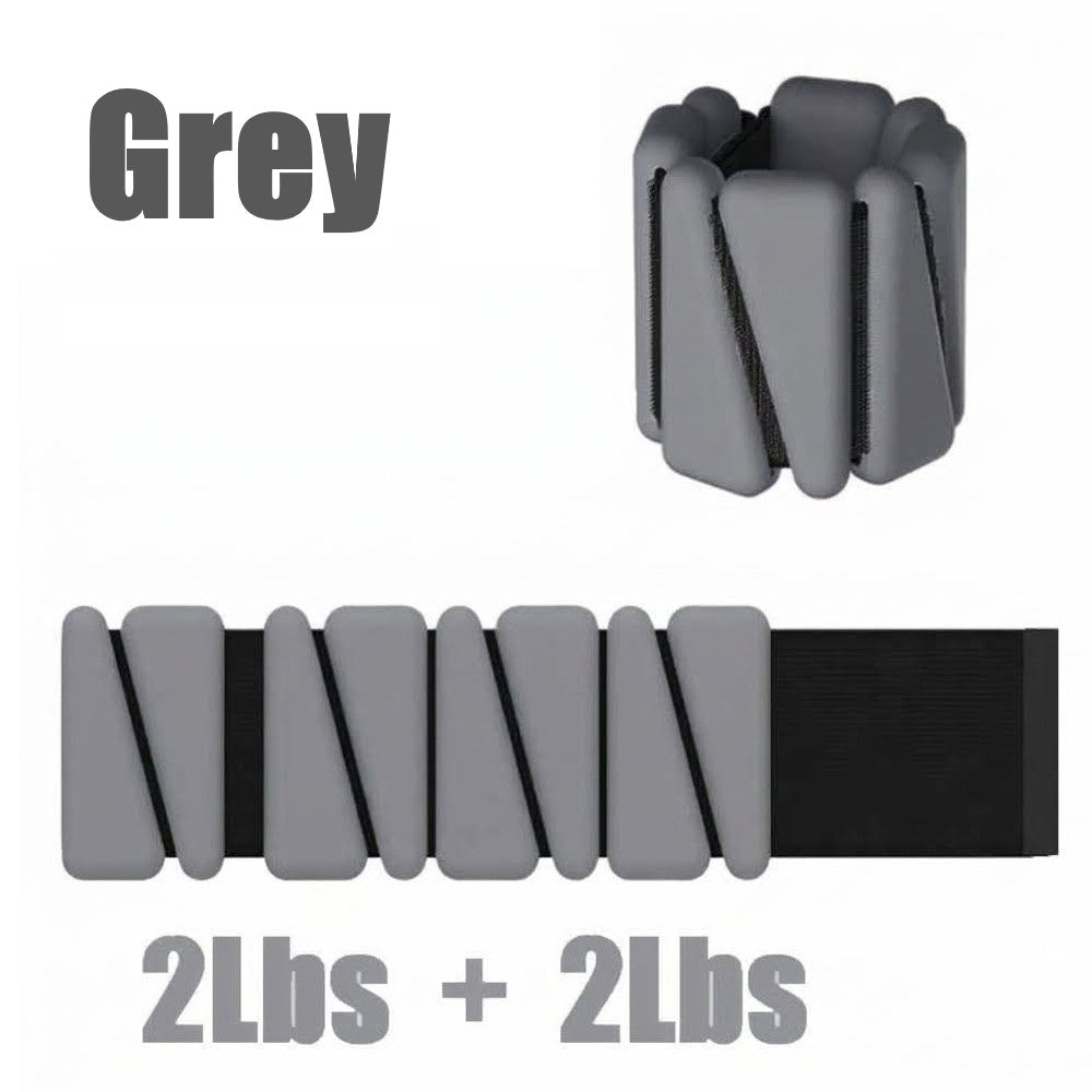 Adjustable Silicone Wrist and Ankle Weight/ Adjustable Fitness Wristband/ Silicone Ankle Strap//Bracelet