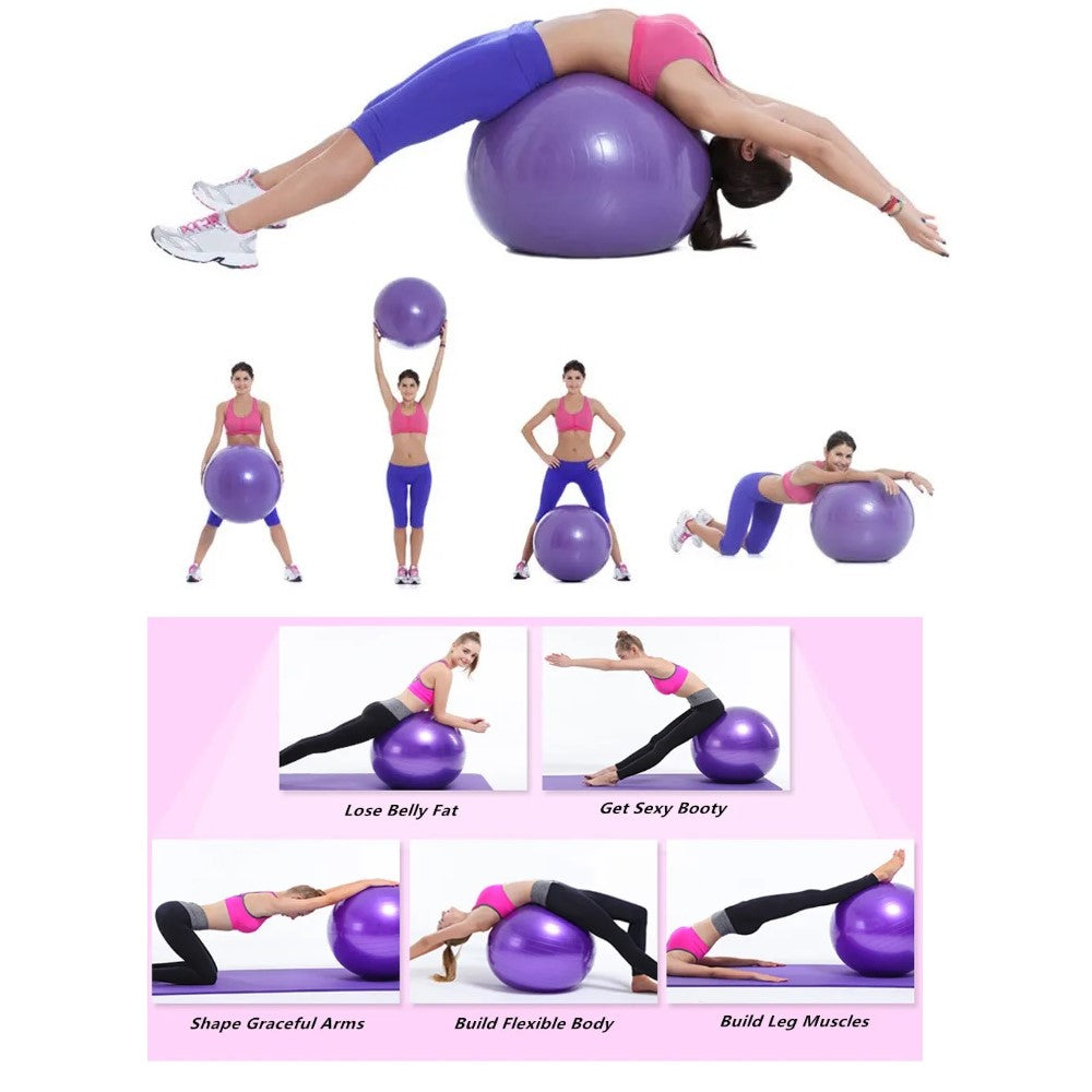 45cm Anti-burst Gym ball/Yoga ball with pump