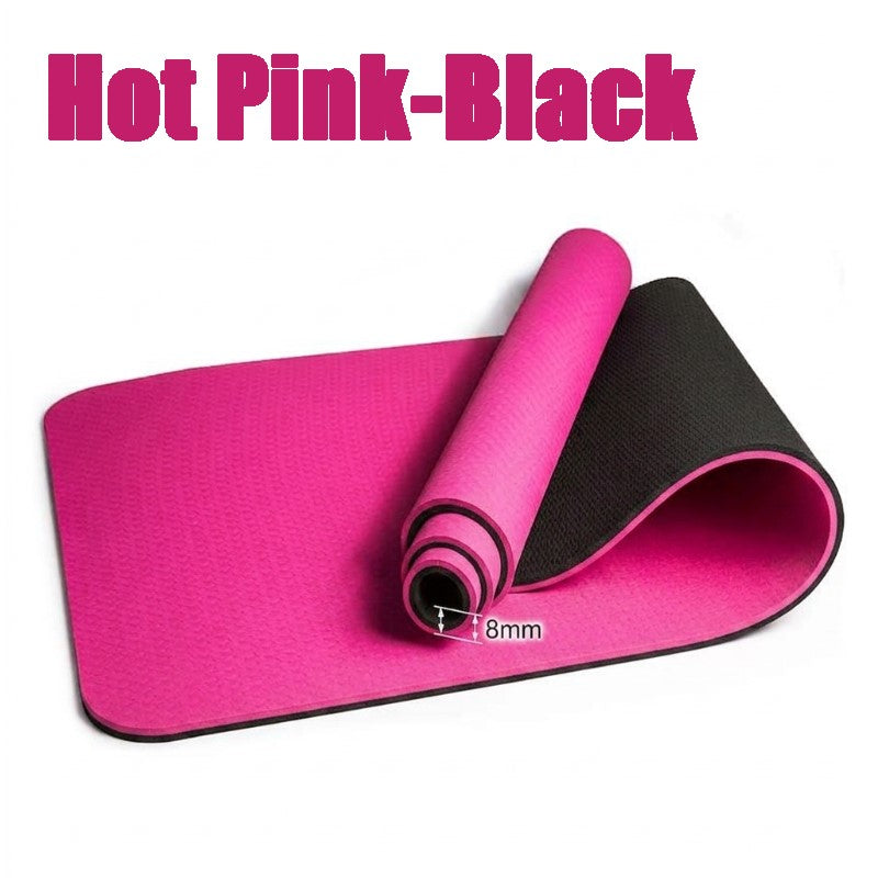 8mm Thickness TPE Yoga Mat