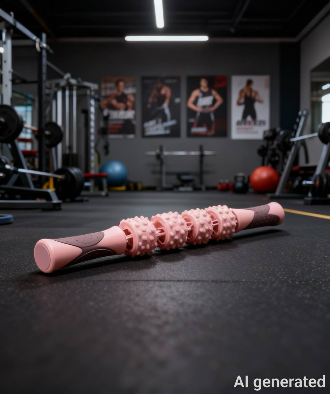 Yoga Massage Roller Stick Muscle Relaxer for Yoga Sports Fitness Equipment