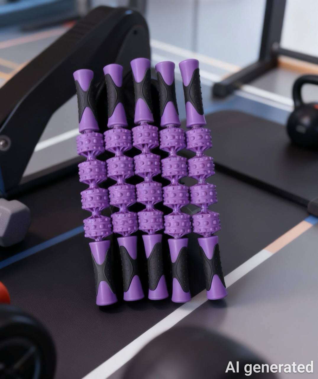 Yoga Massage Roller Stick Muscle Relaxer for Yoga Sports Fitness Equipment