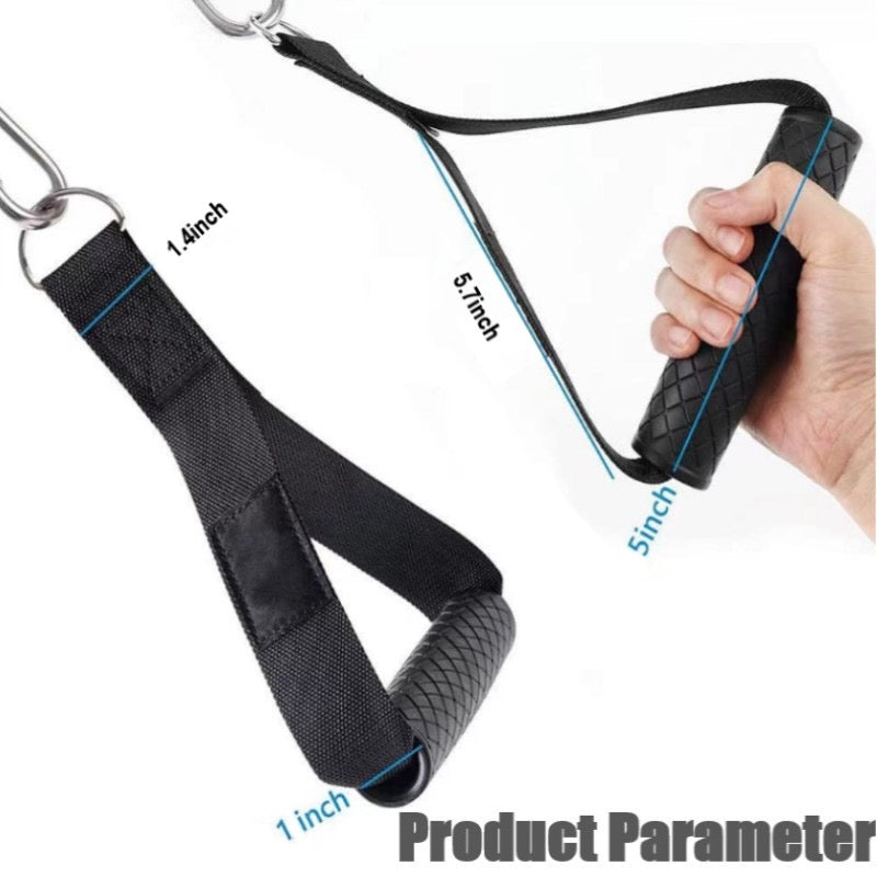Heavy Duty Exercise Handle Pair with Carabiners
