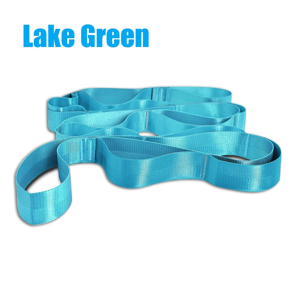12 Loops Yoga Stretch Strap Band
