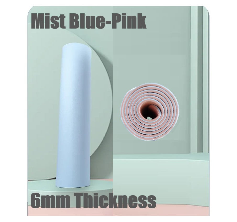 6mm Thickness ,2 colors TPE Yoga Mat