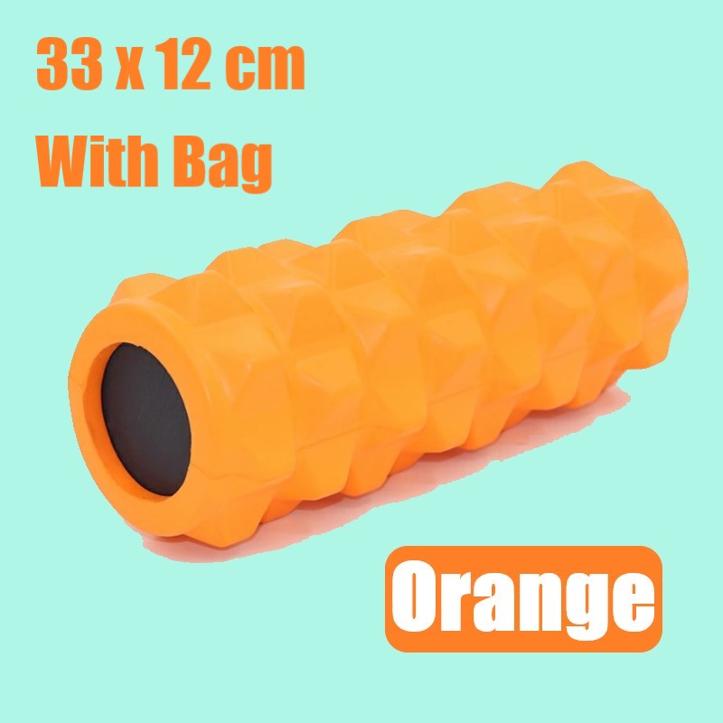33cmx 12 cm Solid Wolf Tooth Yoga Column / EVA Foam Roller