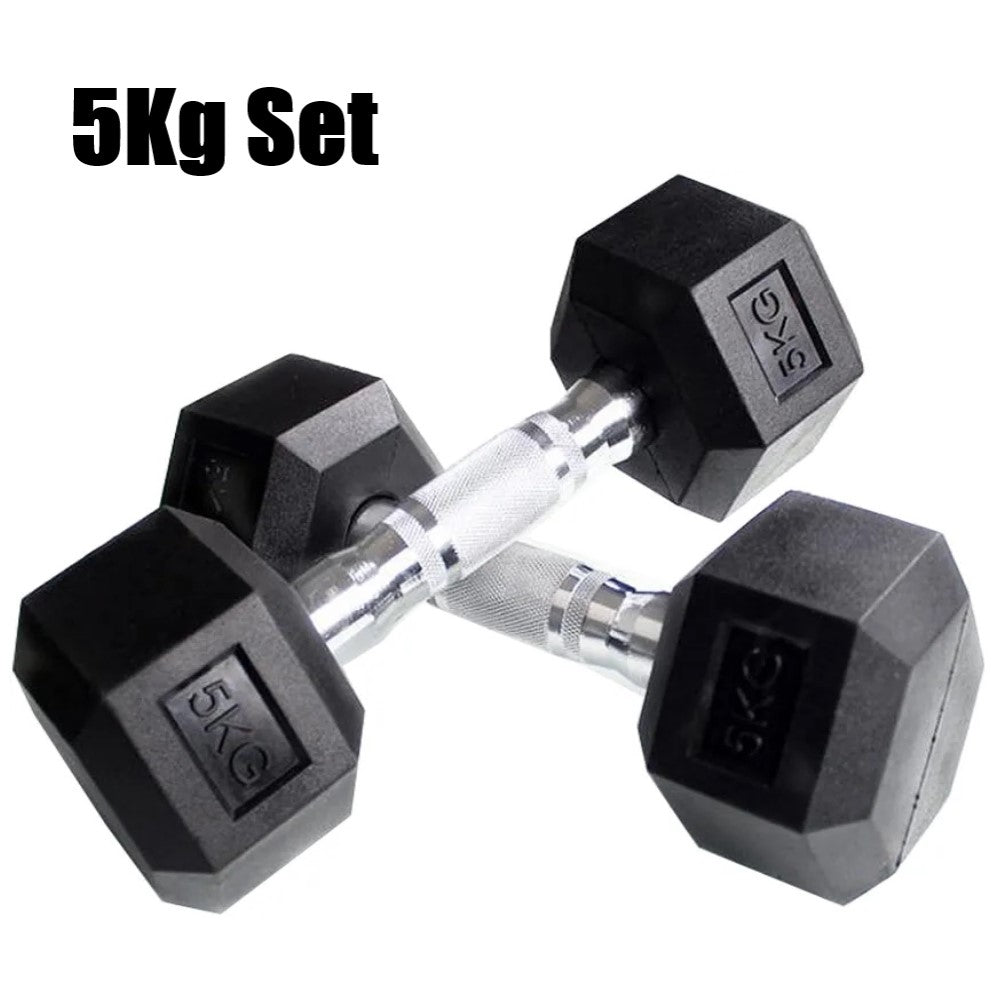 Hex Dumbbell (Sold in Pair) /Dumbbell weights dumb bell set