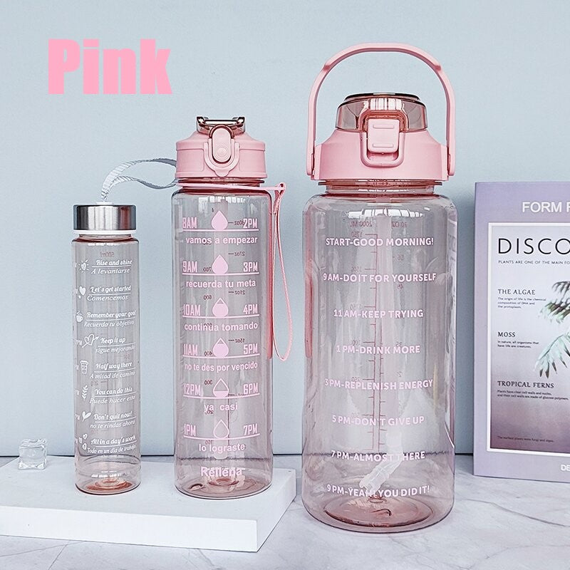 3pcs set 2 Liter water bottle/ Sport Water Bottle