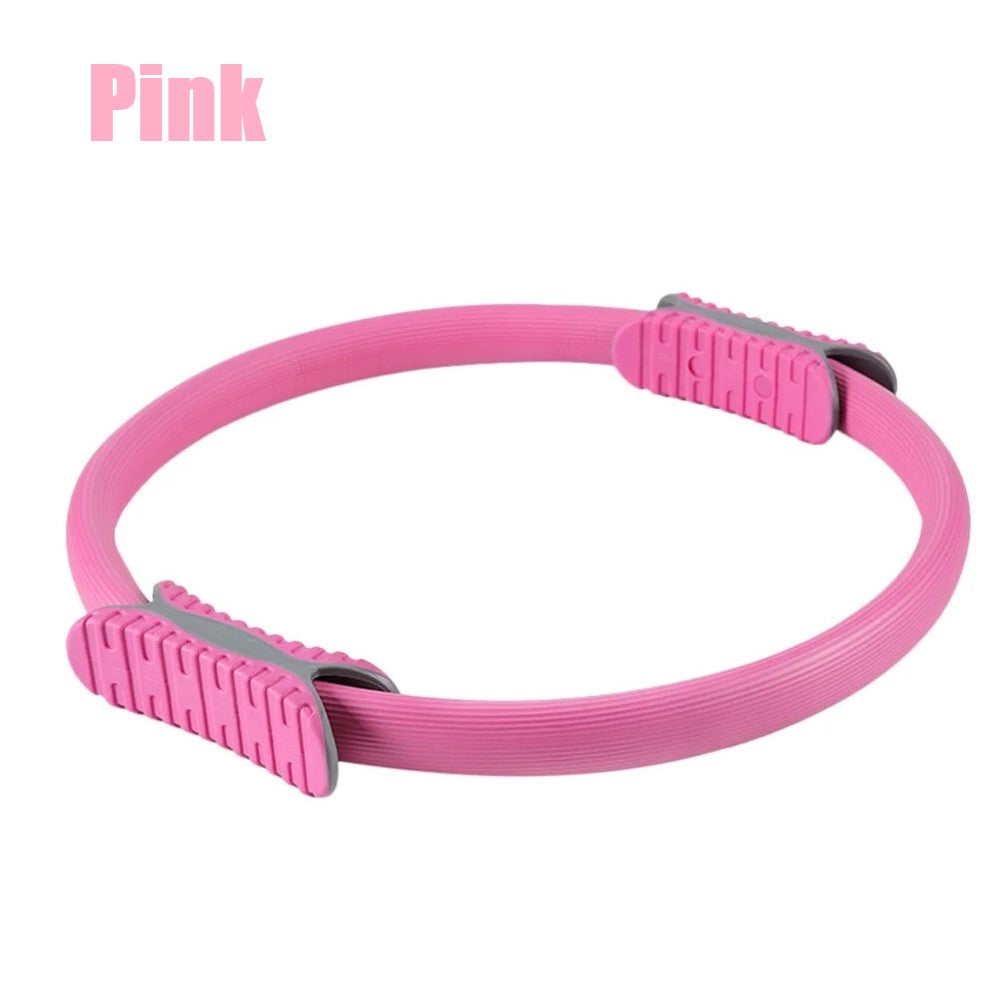 Pilates Ring, Yoga Circle, Body Toning and Resistance Exercise Fitness Ring, Workouts Exercise Fitness Training for Indoor