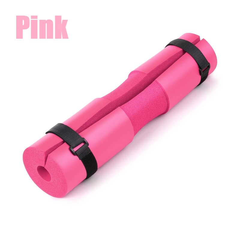 Shoulder Support/Weight Lifting Barbell Pad with belts
