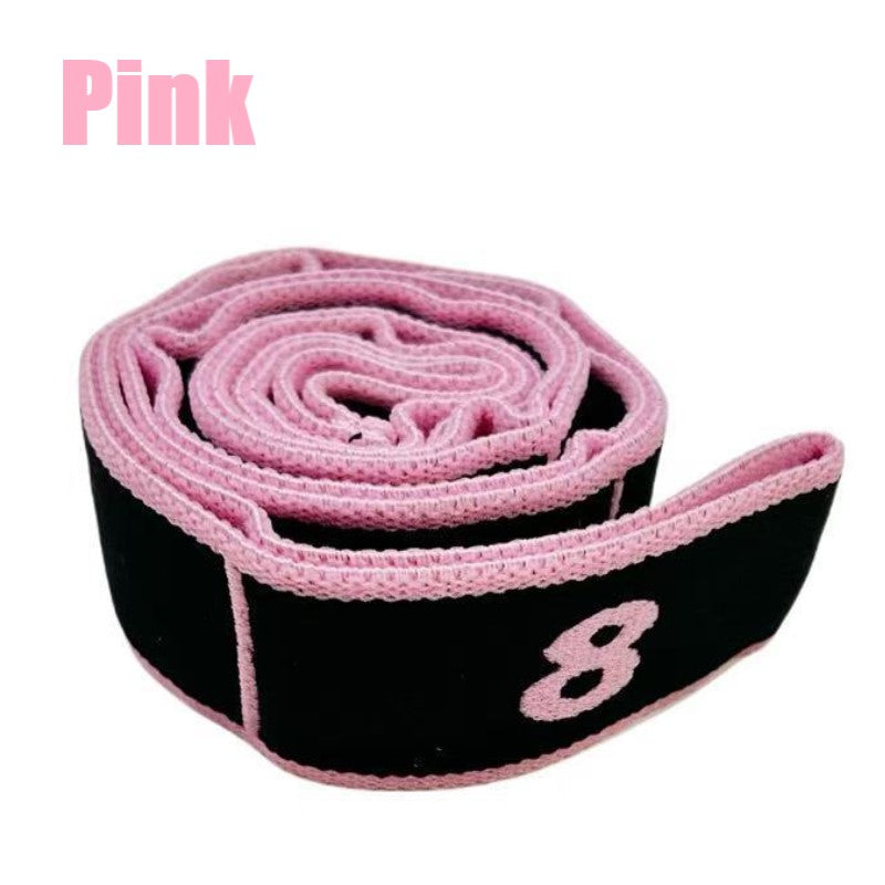 Pilates Yoga Stretch straps Resistance Loop Bands Fitness Bands Tension Band Elastic Band Yoga Pull Strap Stretch Belt Resistance Bands (First Place)