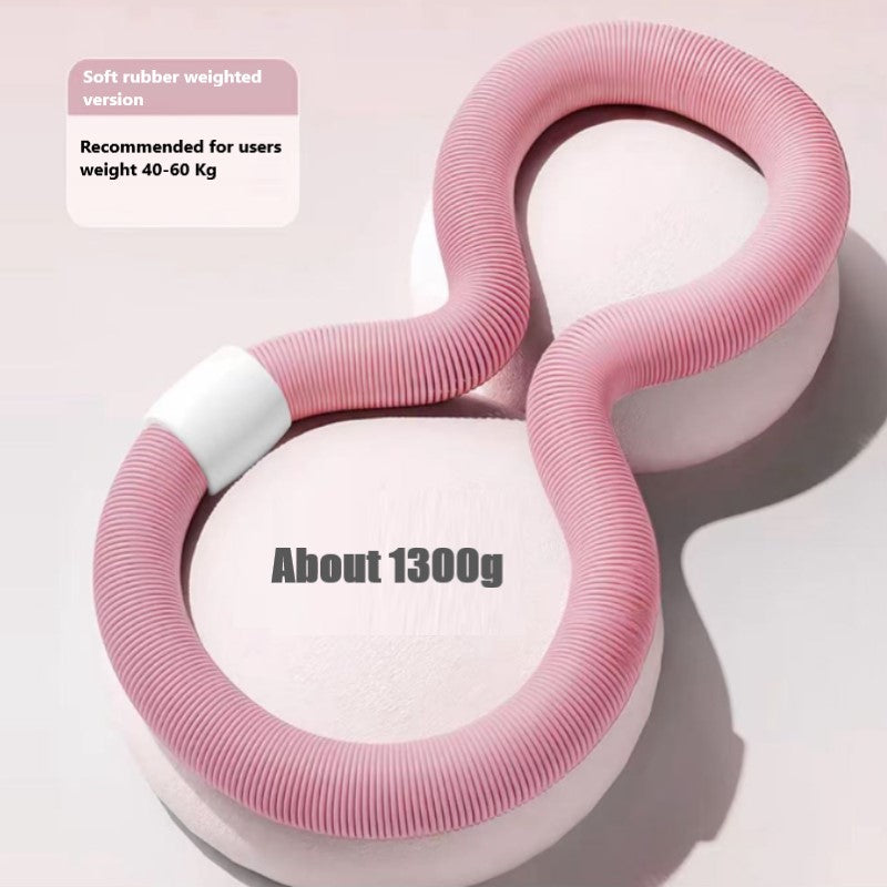 Soft Spring Hula Hoop /Compact Waist Trainer/ Portable Exercise Ring