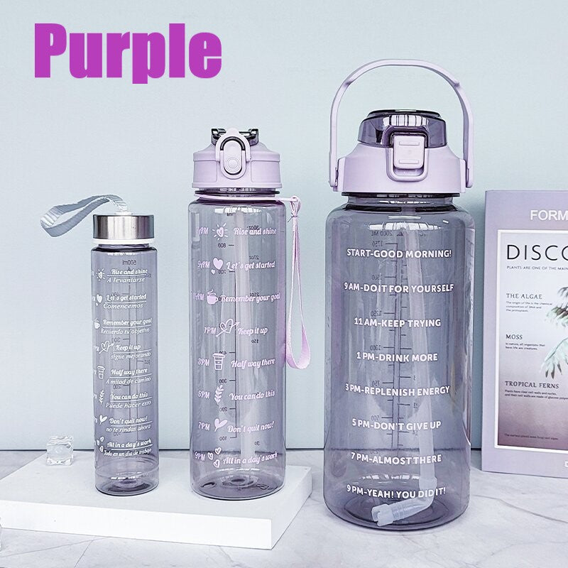 3pcs set 2 Liter water bottle/ Sport Water Bottle