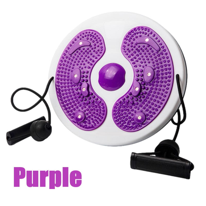 3D Massage Disc For Women's Abdominal Exercise With Magnetic Therapy, Waist-Twisting/Twisting Disk Magnetic Therapy Fitness Equipment Magnet Massage Waist Plate Fitness Equipment