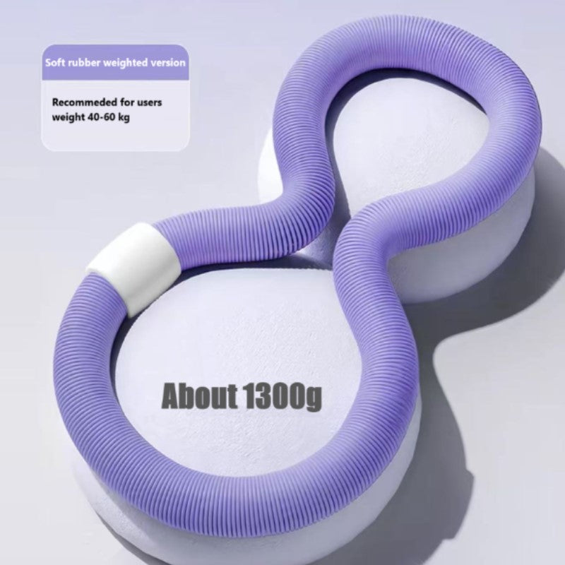 Soft Spring Hula Hoop /Compact Waist Trainer/ Portable Exercise Ring